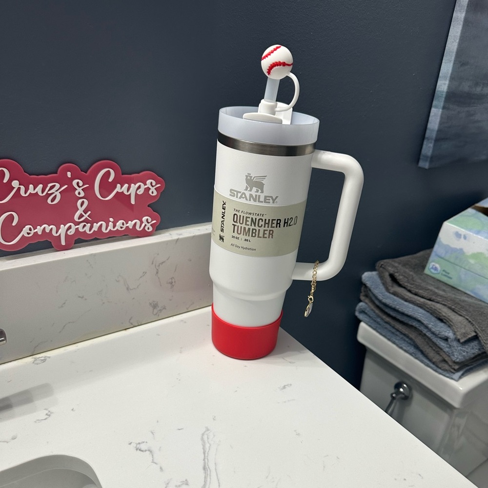 Baseball Mom Stanley 30oz Accessories